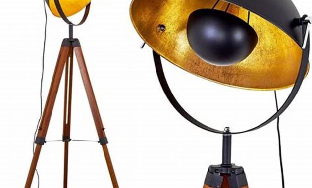 Stehlampe in Gold-Schwarz: Entdecken Sie die faszinierende Welt der Beleuchtung!
